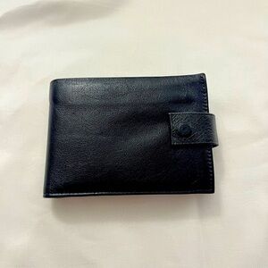 Tilley Leather Money Clip Bifold Wallet Made in Canada